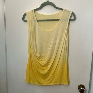 Everett Bleu Sleeveless 2 Tone Top Size M